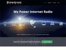 Tablet Screenshot of broadcastmatrix.com